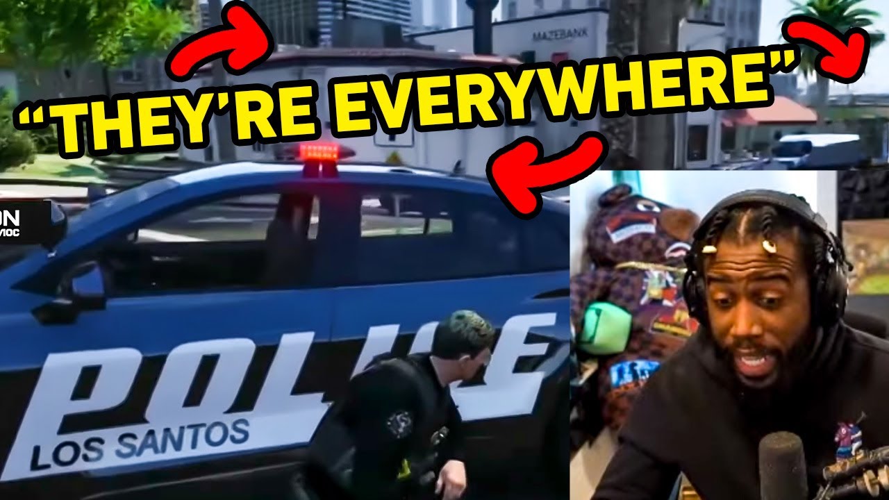 Dean Reacts to CG Wiping the ENTIRE PD on NoPixel 4.0