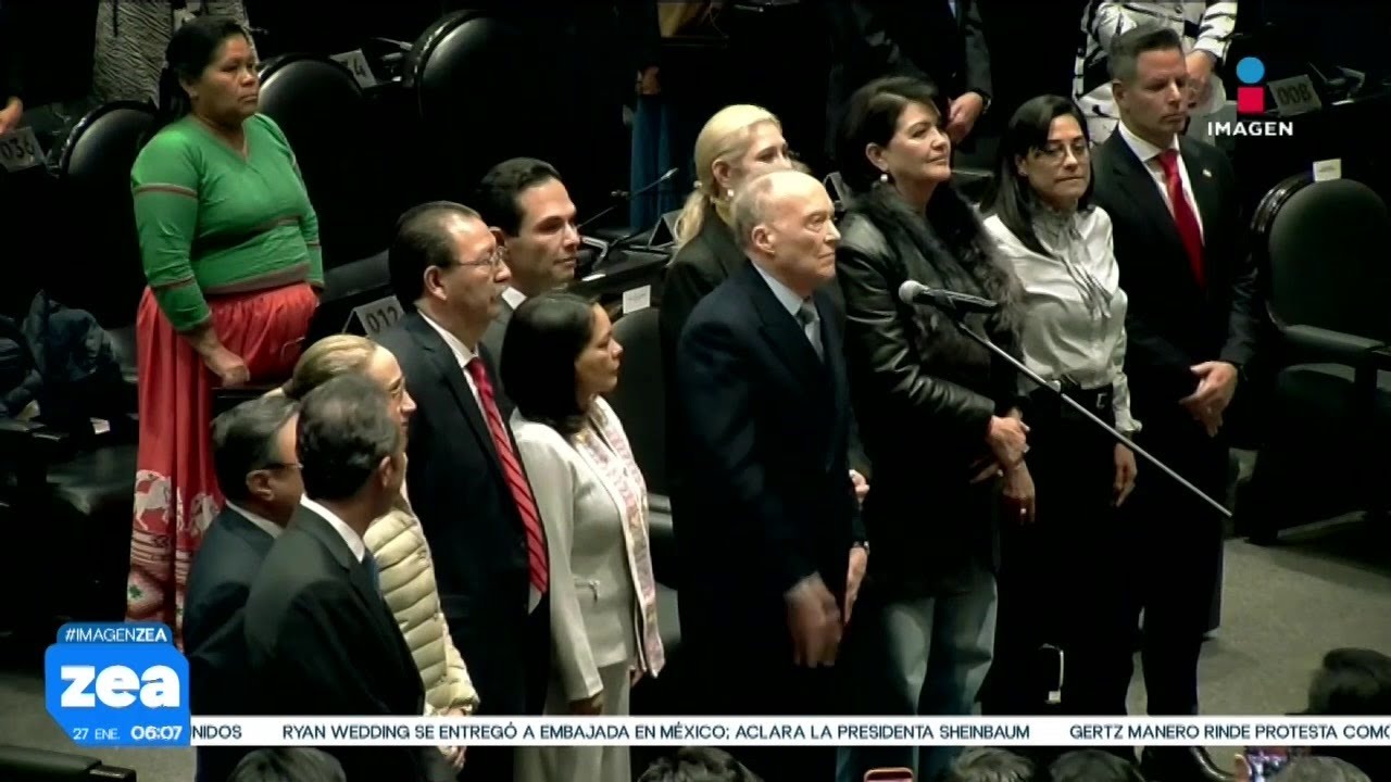 Gertz Manero rinde protesta como embajador de México en Reino Unido | Noticias con Francisco Zea