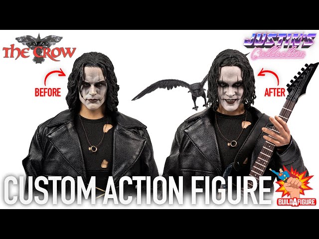 Hot Toys The Crow Eric Draven 1/6 Scale Custom Action Figure - BAF