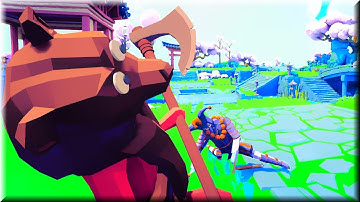 Monster(Monk + Jester) vs Every Unit 1v1 + Bonus(2/2) - TABS MODS GAMEPLAY