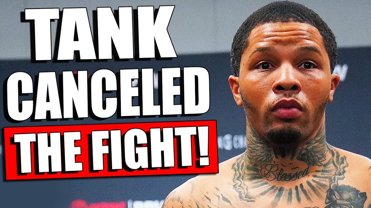 Gervonta Davis MADE A STATEMENT ABOUT THE POSTPONEMENT OF THE FIGHT