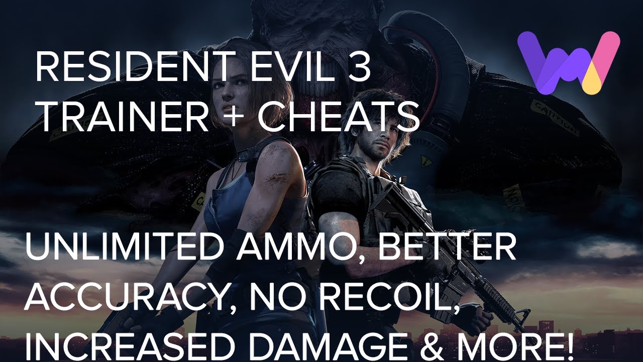 Evil 3 Trainer +10 Cheats (No Recoil, Unlimited Durability, Reload, Increase Backpack) YouTube