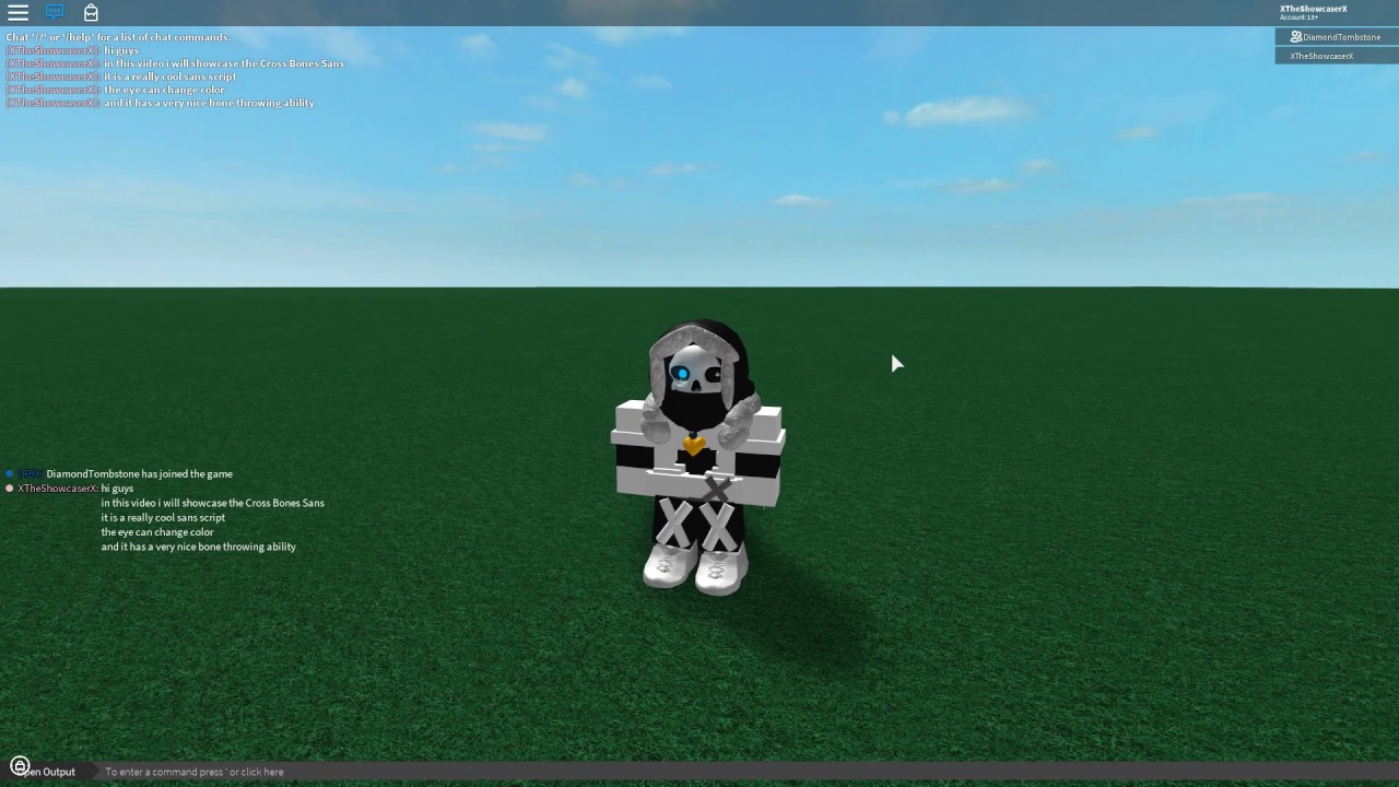 sans model roblox