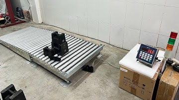 Cân bàn con lăn dốc thấp kết nối đầu cân hệ thống DGTPKV2 DINI ARGEO Ý EU