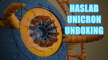 HASLAB UNICRON UNBOXING - The BIGGEST Transformers Toy Ever!