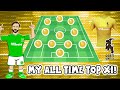 My goat xi 442oons alltime top xi footballers