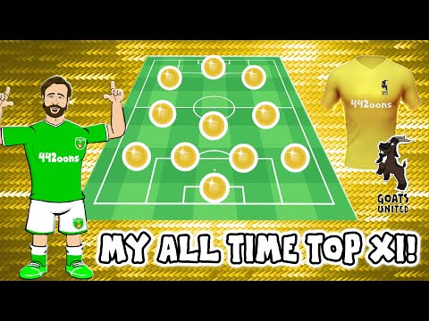 🐐⚽️MY GOAT XI!⚽️🐐 (442oons All-Time Top XI Footballers)