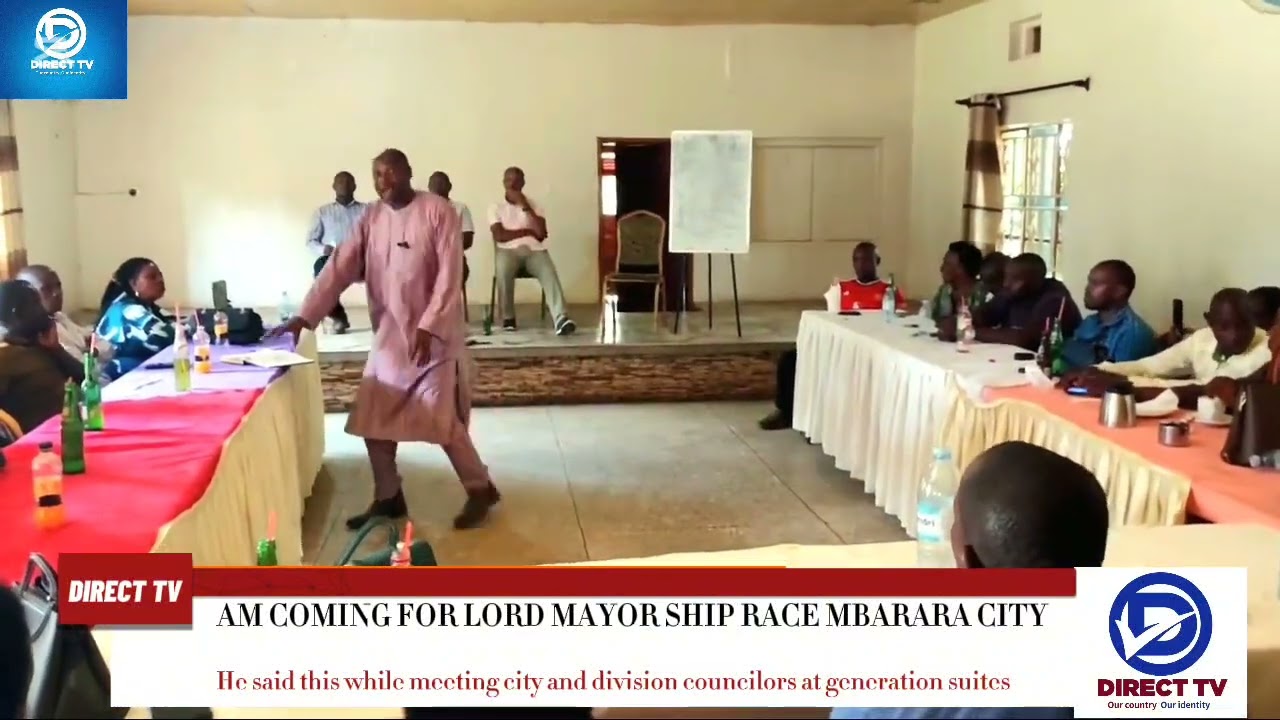 HON MBWA TEKAMWA OFFICIALLY DECLARES HIS INTENTIONS FOR MBARARA CITY LORD MAYOR SHIP RACE