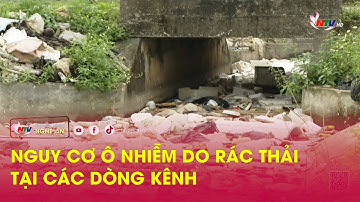 Nguy cơ ô nhiễm do rác thải tại các dòng kênh | Nghệ An TV