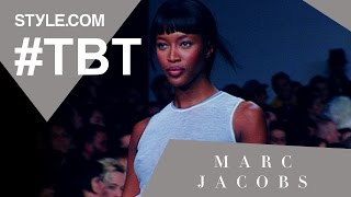 Marc Jacobs on the Verge of Global Superstardom - #TBT with Tim Blanks - Style.com