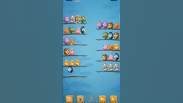 Bird sort puzzle game #viral #likeandsubscribe #youtube #trendingshorts #ytshorts