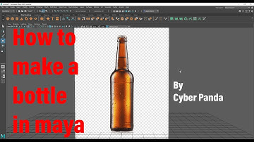 Maya Tutorial in hindi | How to make realstic bottle 3d model for begginer | Part 1