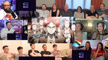 Attack On Titans - All Openings (1-9)| Reaction Mashup #anime #attackontitan #animereactionmashup
