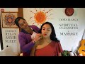 Doa blanca neck cracking asmr massage chakra corona limpia spiritual cleansing cuenca reiki