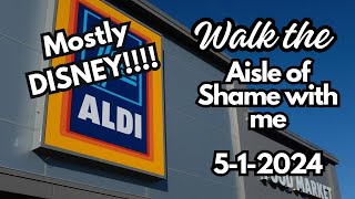 Walk With Me In ALDI's Aisle Of Shame 5-1-24 DISNEY!!!!!!!!!!!! by Sparkles to Sprinkles 595 views 3 weeks ago 6 minutes, 42 seconds