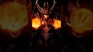 Leaifer(Leah)'s Fire Ball Magic Attack in Diablo Universe #diablo3 #blizzardentertainment #diablo4