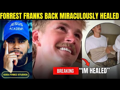 Forrest Franks back get miraculously healed by Jesus!