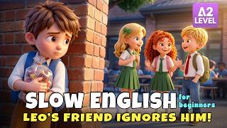 Oh No! What Happened to Leo and His Friends?! | Slow English Listening Story (A2 Level)
