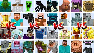 MASSIVE MOBS TOURNAMENT | Minecraft Mob Battle