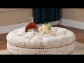 Upholstered Fabric Ottoman Coffee Table Designs Upholstered Fabric Ottoman Coffee Table Designs
