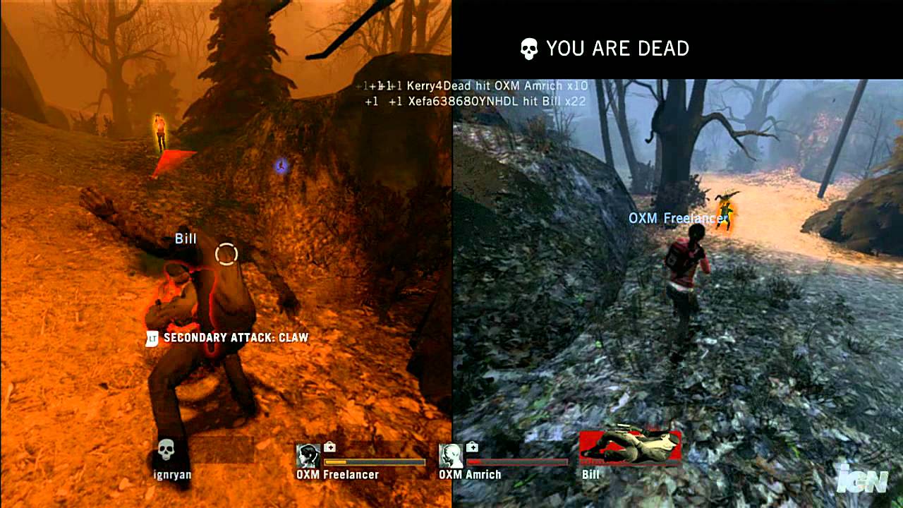 Left 4 Dead PC Games Gameplay - The Forest