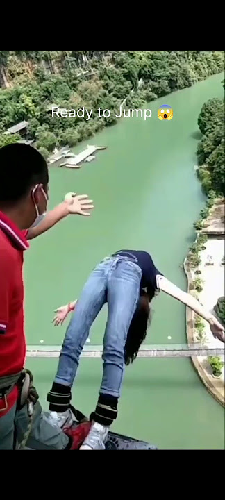 Loveshoot EXO 😱 #shorts #bungeejumping #viral #sports