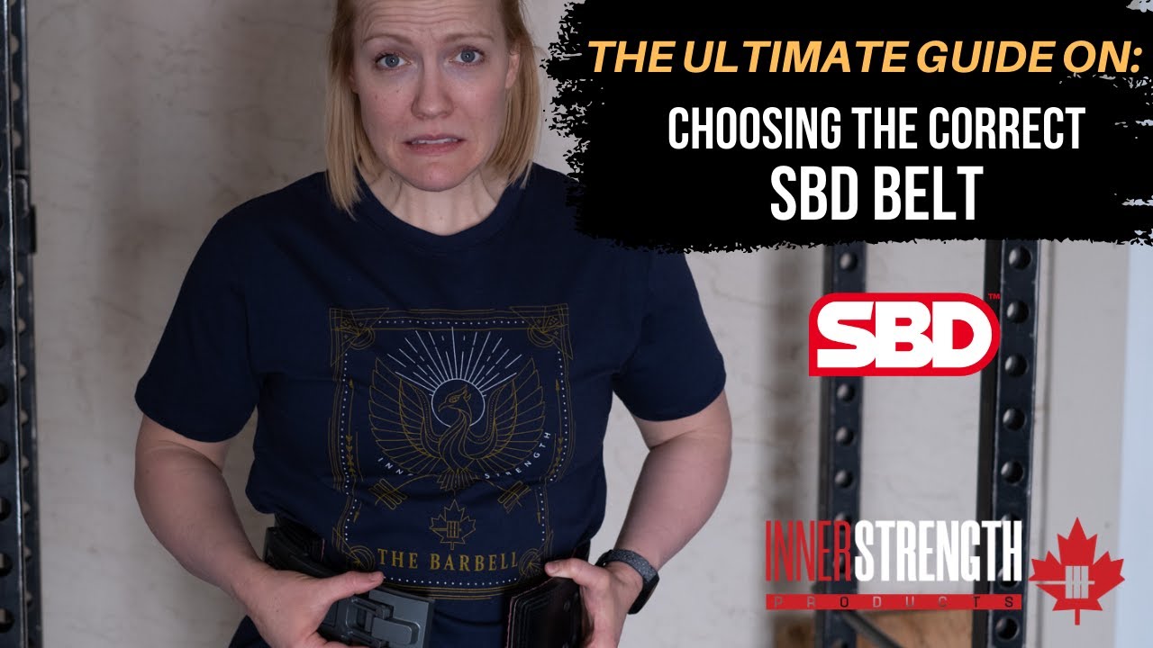 SBD Apparel Belt Sizing Instructions