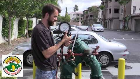 How to Test a Double Check Detector Assembly