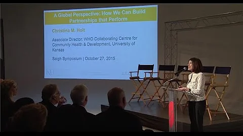 Saigh Symposium - Christina Holt, Community Tool Box