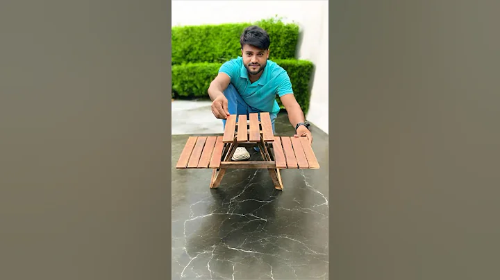 Smart collection Solid Wood Side Table Unboxing 🔥