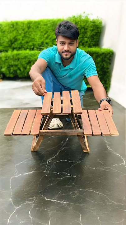 Smart collection Solid Wood Side Table Unboxing 🔥
