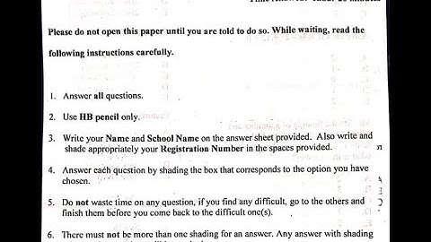 2024 BECE (Junior Waec) Mathematics Paper II Questions & Answers