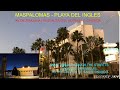 MASPALOMAS - PLAYA DEL INGLES STREETS NIGHT WALK ! FROM RIU DON MIGUEL TO THE CHURCH OF SAN FERNANDO