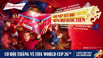 BẬT NẮP TẾT ĐỎ, CƠ HỘI THẮNG VÉ FIFA WORLD CUP 26™ [ABV 5%]