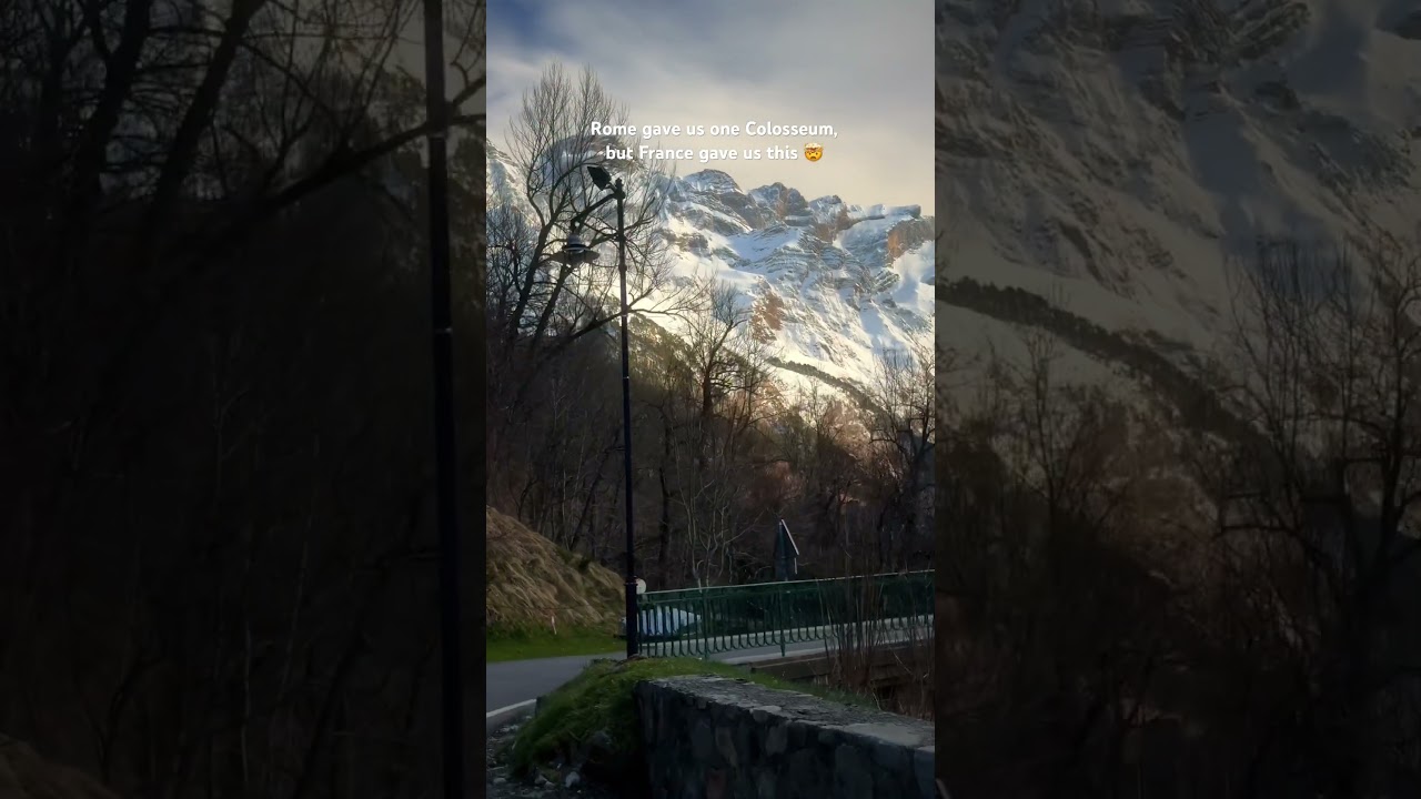 🏔️ I can’t get over the mountains in Cirque de Gavarnie in the French Pyrenees