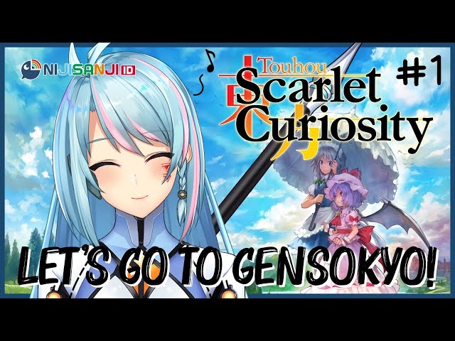 【Touhou: Scarlet Curiosity】Trying Out Touhou Fanmade Games!【NIJISANJI ID】のサムネイル