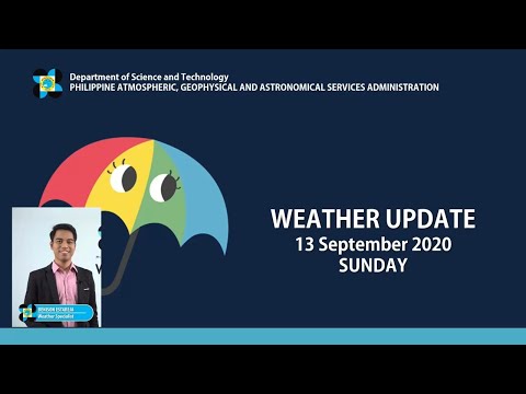 Public Weather Forecast Issued at 4:00 AM September 13, 2020