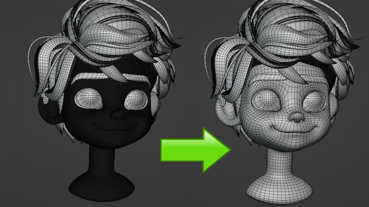 Easy retopology in one click (Quad remesher ) YouTube