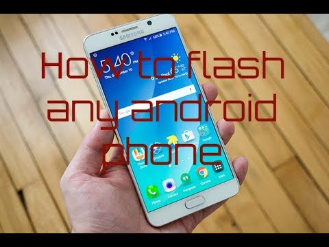 Video: How To Flash Cell Phones