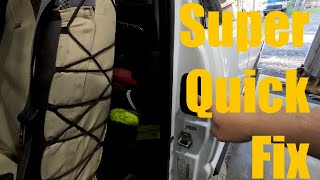 HOW TO: 2nd Gen Dodge Ram 2500 rear door latch 'EASY FIX' by I’M an OPERATOR 169 views 2 weeks ago 5 minutes, 51 seconds