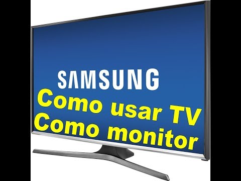 Vídeo: Como Configurar Um Monitor Para Uma TV