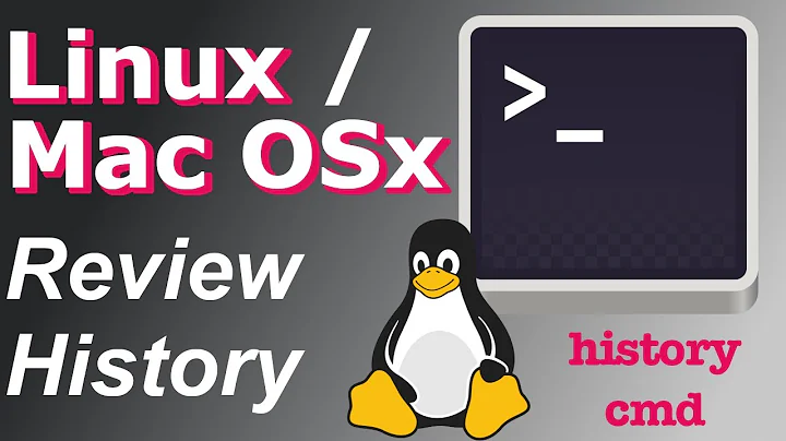Linux / Mac OSx History Command Tutorial - How to Review your Previously used Commands in Terminal