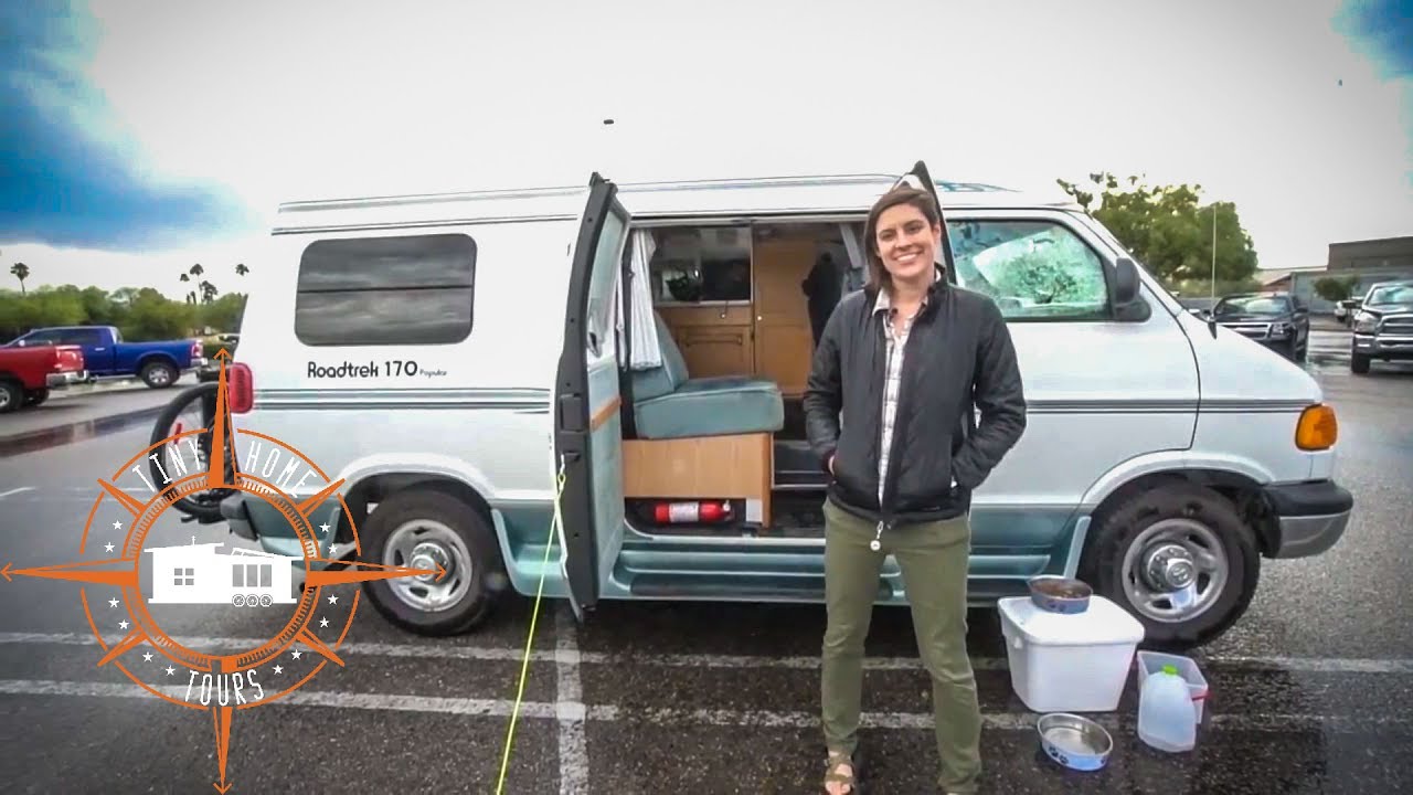 travel nurse living in a van