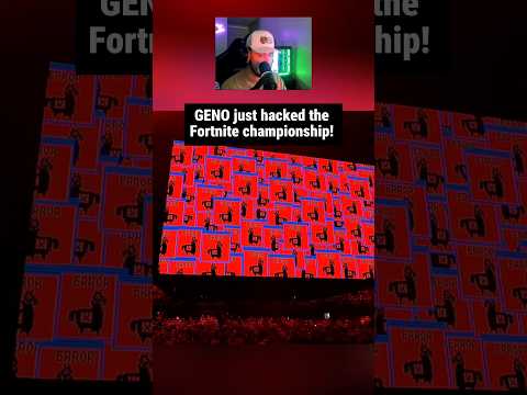 FNCS Globals got HACKED by Geno! #fortnite #fortnitebr #fortnitenews #fncsglobals