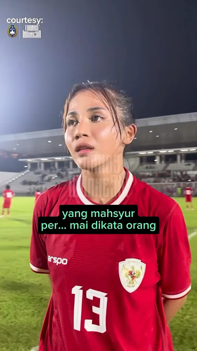 Ketika Timnas Putri Sampai Nangis Menyanyikan Lagu Tanah Airku #timnasindonesia #football #soccer