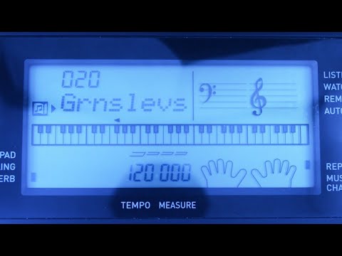 Greensleeves Casio Demo Songs 20