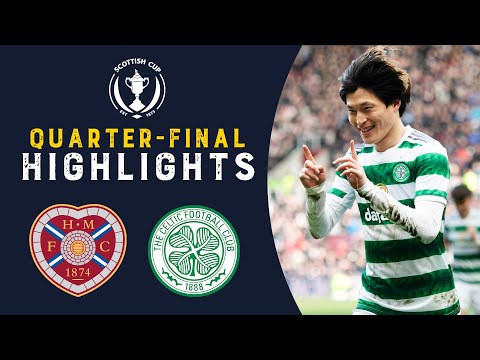 Kyogo Scores Stunning Backheel Goal! | Hearts 0-3 Celtic | Scottish Cup Quarter Final 2022-23