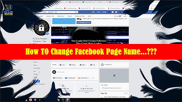 How to Change Facebook Page Name 2020 | Only in 1 Minute | PC and FB Helpline