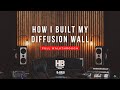 How i built my diffusion wall in my control room