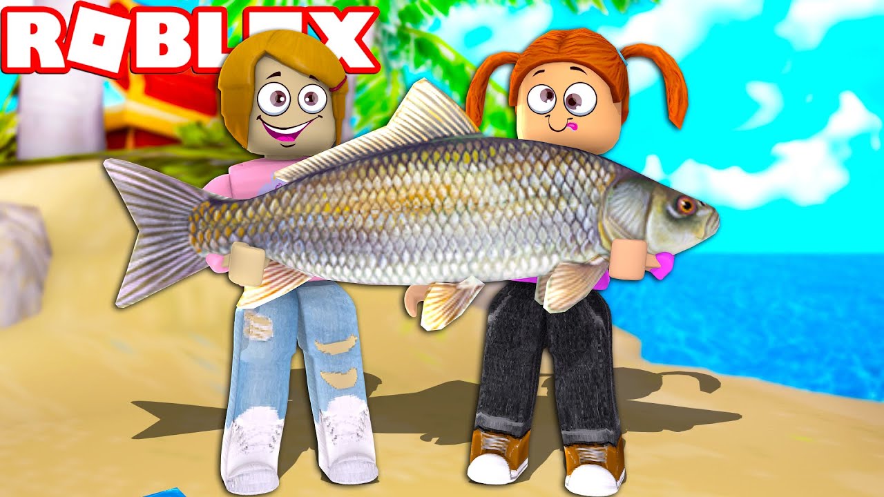 Roblox I Caught The Biggest Fish Ever Youtube - roblox wildwater kingdom waterpark youtube